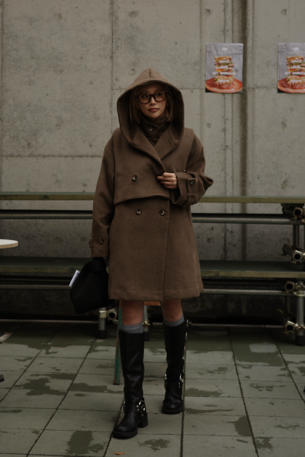 BROWN】3way wool mix coat – AEDDY BROWN】3way wool mix coat – AEDDY