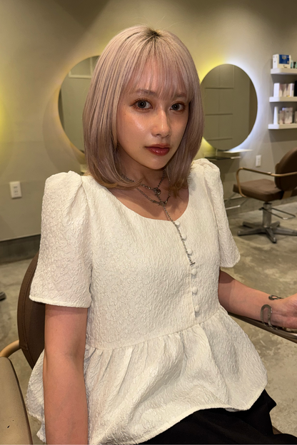 ACKA新品jacquard peplum bustier（ivory）完売品 Acka jacquard peplum bustier - メルカリ