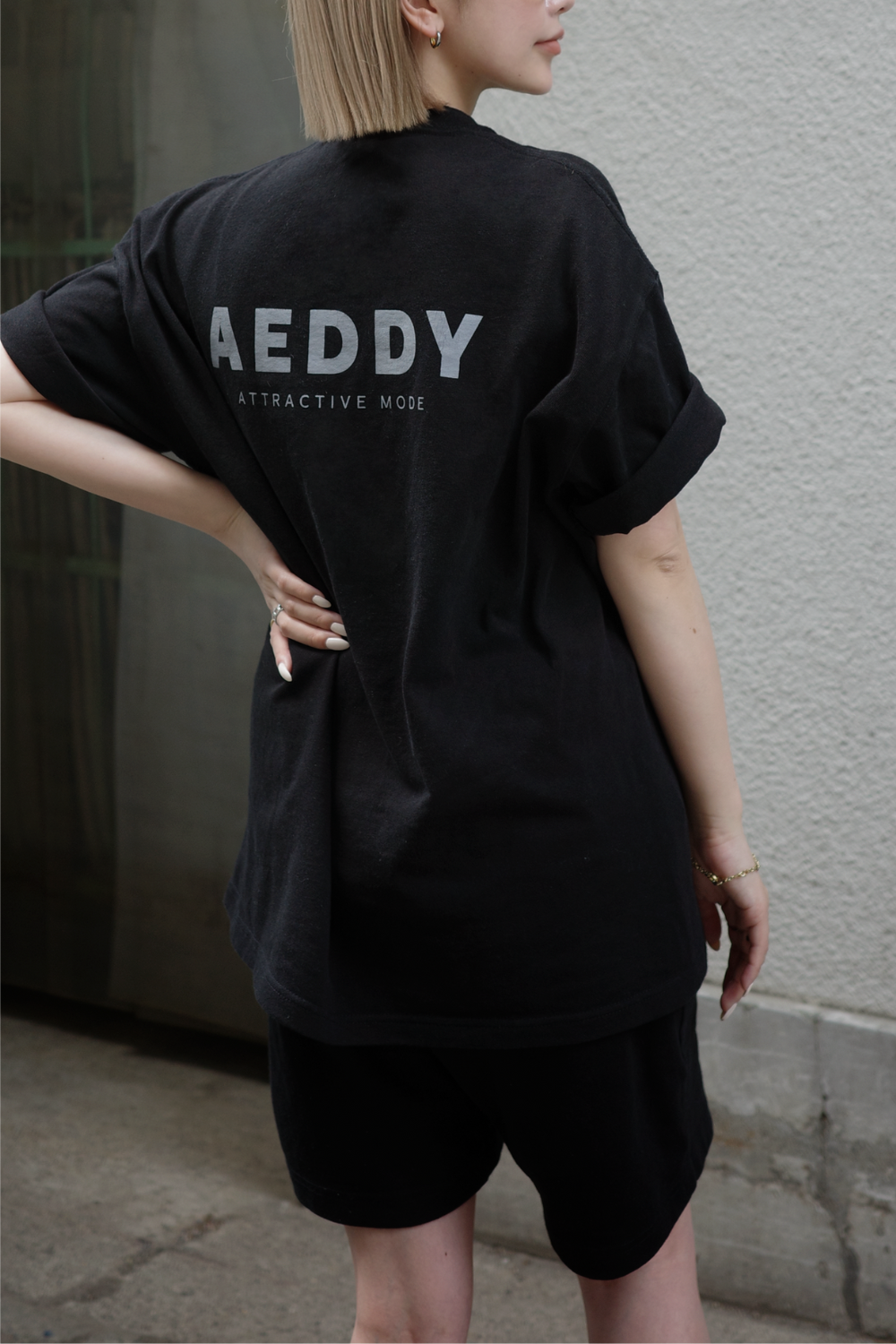 【T-SHのみ】AEDDY logo unisex T-SH【7.11以降に発送】